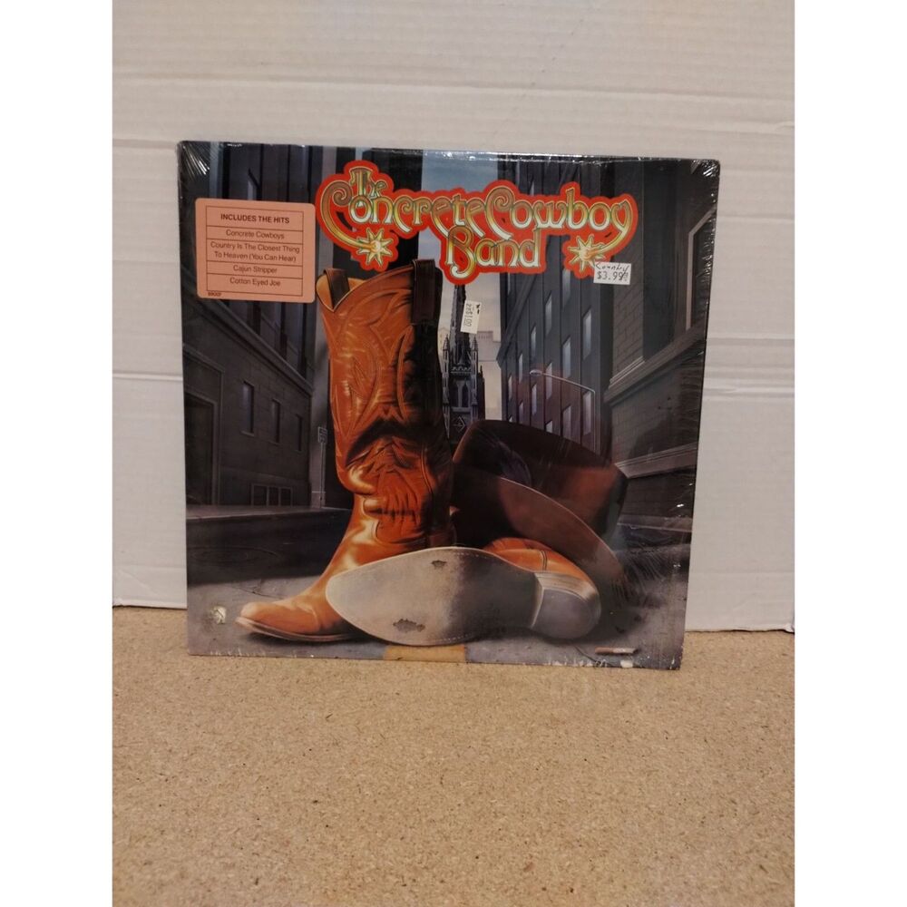 Concrete Cowboy Band 1981 Excelsior XLP-88007 LP Vinyl Record